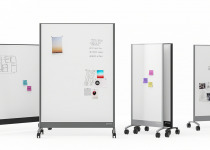 a3 CeramicSteel Mobile with whiteboard surface