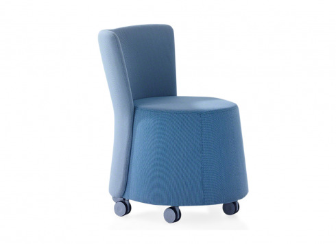 A blue Ramsey chair