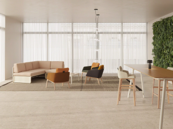setting with Marien152 lounge and stool